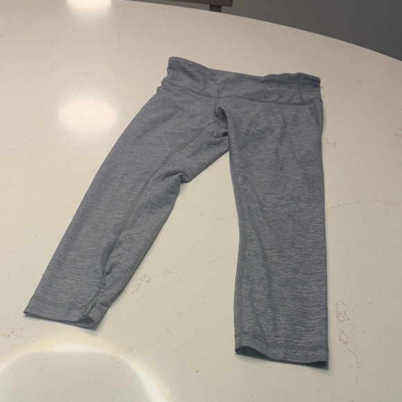 lululemon athletica Pants - Lululemon grey leggings size 4